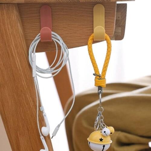 4 Pcs Simple Nordic Hook Strong Suction Wall Sucker Hanger Waterproof Free punching Kitchen Load Racks Storage Hook Hangers