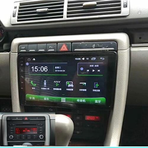 64GB Android 10.0 2Din Car Multimedia GPS For Audi A4 S4 RS4 2002-2008 Autoradio Navigation Stereo Head Unit Tape Recorder Radio