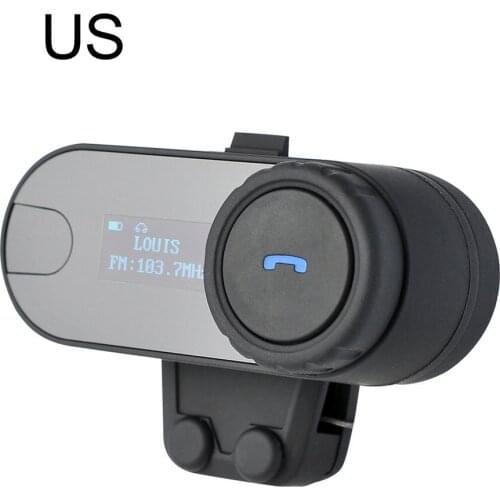 800m Motorcycle Wireless Walkie-talkie Wireless Helmet Headset With Screen Display Automatically Answering Calls