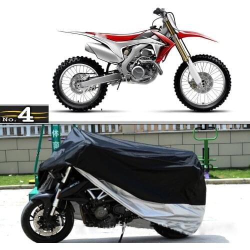 MotorCycle Cover For Honda CRF450R WaterProof UV / Sun / Dust / Rain Protector Cover Made of Polyester Taffeta