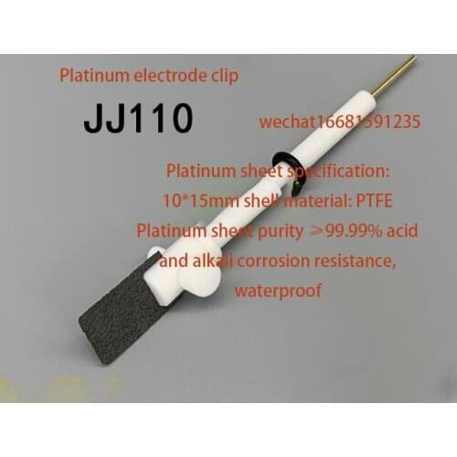JJ110 Platinum Sheet Electrode Holder/tetrafluoride Electrode Holder/waterproof and Corrosion-resistant/electrochemical Working