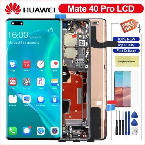 6.76'' Original Screen For Huawei Mate 40 Pro Lcd Display Touch Screen Assembly Replacement For Huawei Mate40 Pro Lcd