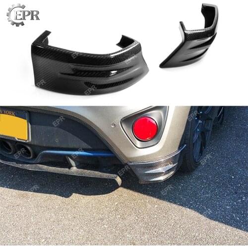 Carbon Spat For Hyundai Veloster NEFD Style Carbon Fiber Rear Bumper Spat(Big) (Turbo Only) Body Kit For Veloster Tuning Part