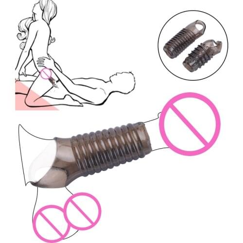 Mens Ring Time-Delay Ejaculation Sex Toys For Men High Elasticity Cock Sleeve For Penis Incre Silicone Lock Ring Adult Product