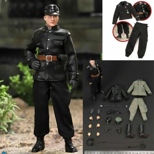 1/12 DID XD80004 WWII Germany SS 6inches Male Soldier Action Figure Collectible