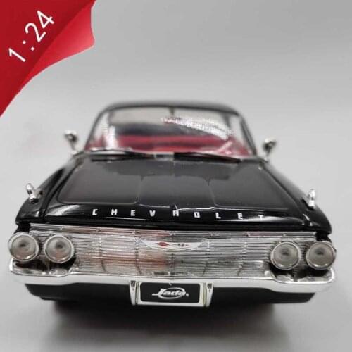 Jada1961 Chevy Impala 1:24 alloy car die-cast muscle sports car model metal adult children toys collect gifts display decoration