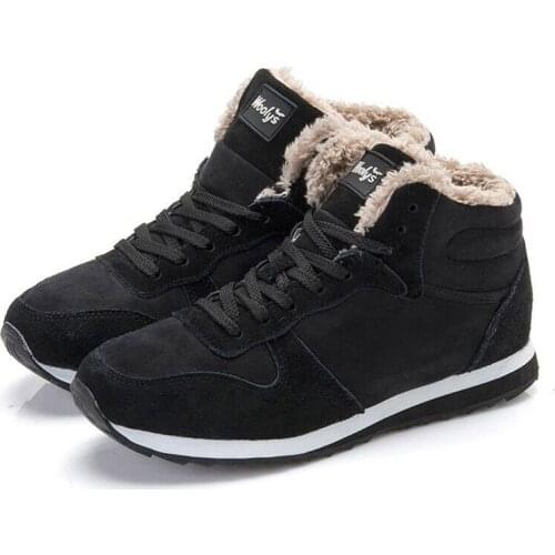 Men Boots Nice Fashion Men Winter Shoes Plus Size Ankle Boots Winter Casual Sneakers Male Keep Warm Unisex Boots Chaussure Homme