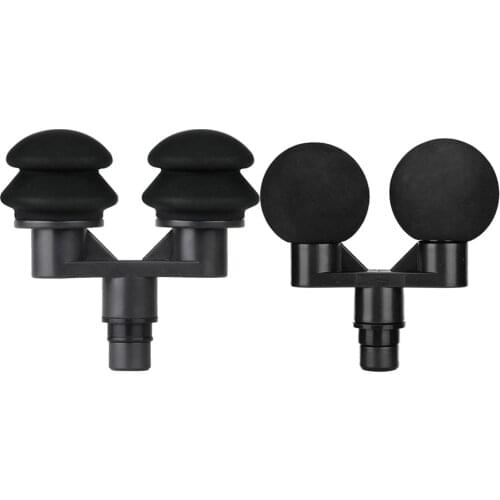 Universal Fascia Gun Massage Head Body Relaxation Fascia Massager Gun Replacement Head Silicone Massage Head Set