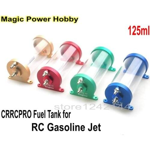 CNC Made Transparent Fuel Tank CRRCPRO Anti-bubble 125ml 250ml Fuel Tank for RC Jet Aircraft Airplane Free Shipping