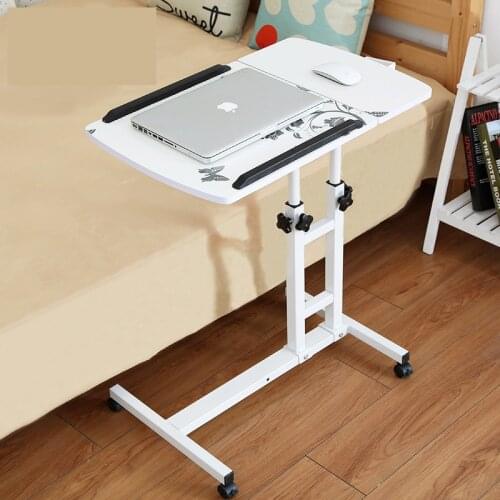 Foldable Computer Table Adjustable &Portable Laptop Desk Bed Table Lifted Standing Desk With Keyboard