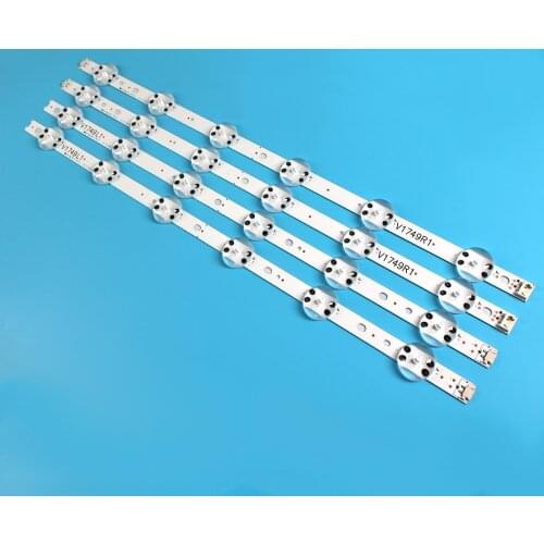 New Kit Good quality 20PCS LED strip For LG 49UV340C 49UJ6565 49UJ670V V17 49 R1 L1 ART3 2862 2863 6916L-2862A 6916L-2863A