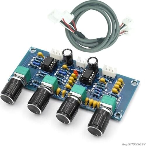 XH-A901 NE5532 Tone Board Pre-amp With treble bass volume adjustment pre-amplifier Tone Controller For amplifier Board wholesale