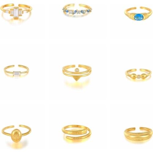 Canner 925 Sterling Silver Womens Ring 2021 Trend Openning Rings Series Ringen Rings For Women Men Engagement Jewelry Anillos