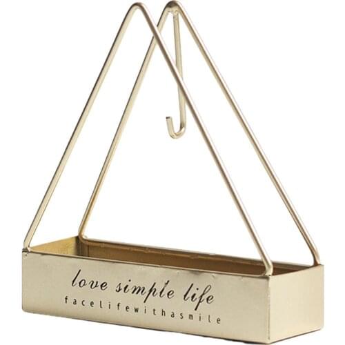 1pcs Iron Triangular Mosquito Coil Holder Suspended Mosquito Coil Frame Elegant Home Decoration for Various Styles Green Golden