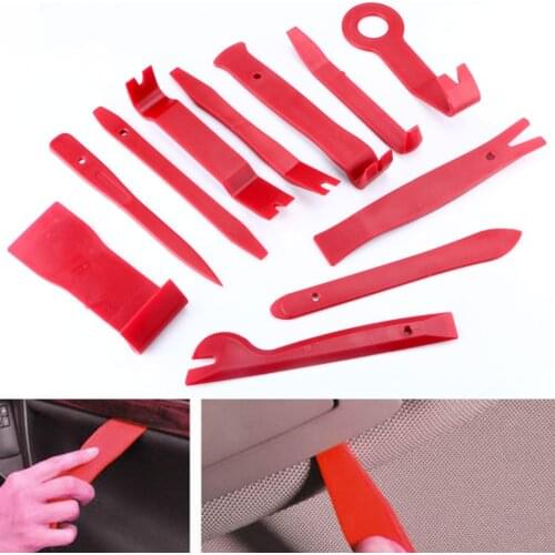 NEW 11pcs Professional Vehicle Car Door Dash Trim Tool Panel Molding Clip Retainer Removal Pry Tool Set Car Auto Tools Kit