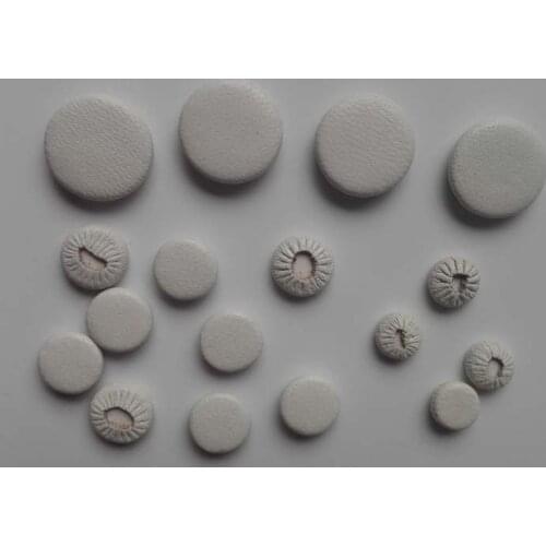 2 Sets/Lot) Eb White Leather Clarinet Pads