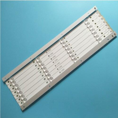 5set=45pcs LED Backlight strip for TCL L55P3CUS LVU550ND1L cd9w27 55BC7600 55U6780C 4C-LB5504-HR17J HR18J 55HR330M04B5 V4