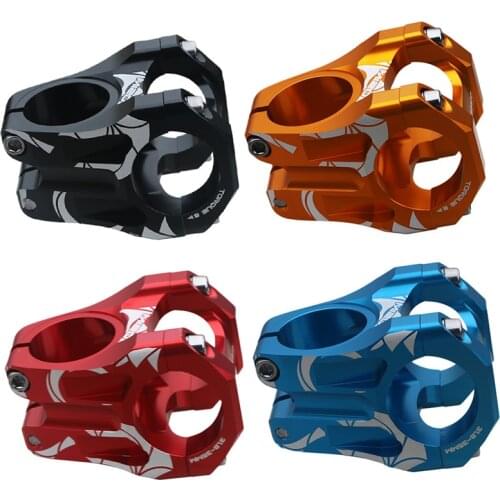 Mountain Bike Hollow Stem Aluminum Hollow Stem Fitting 31.8mm Road Bike Speed Drop Short Stem Folding Bike Stem Bike Fork Stem