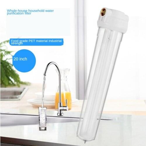 20 Inch Front Filter Household Pre-filter Water Purifier Whole House Tap Water Filter Well Water Purifier Large Flow