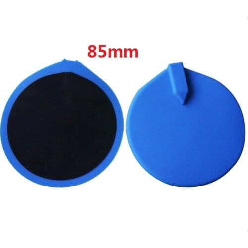 10pcs 85mm Physiotherapy pulse massager conductive silicon rubber electrodes pad for tens ems units Free shipping
