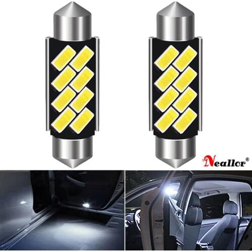 Car Interior Light Festoon 41mm LED Bulb C5W C10W 5630SMD Canbus Error Free Dome Lamp For Audi A4 B6 B5 B8 A3 Quattro A6 C5 C4