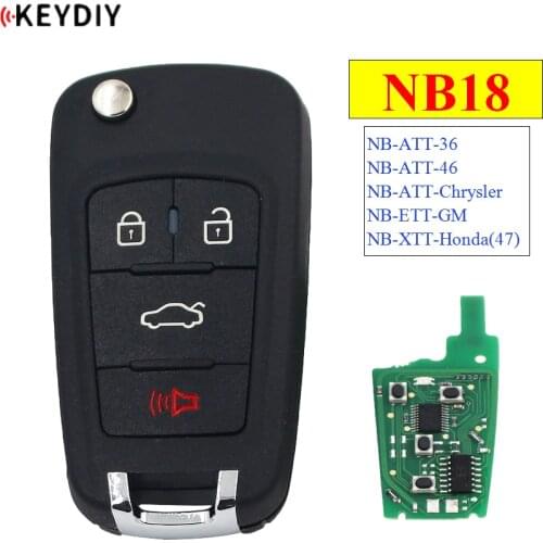 KEYDIY 3 Button Multi-functional Remote Control NB18 NB Series Universal for KD900 URG200 KD-X2 all functions in one