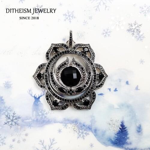 Pendant Black Swadhisthana Chakra Fit Necklace 2020 New Fine Jewelry Accessories 925 Sterling Silver Enthusiasm Gift For Women