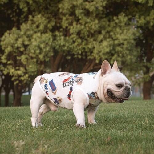 Summer Cool Mesh Vest for French Bulldog Pug Costume S-2XL PC1443