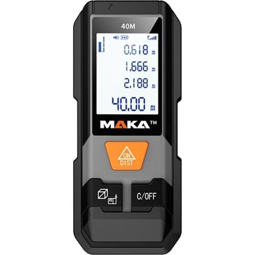 MAKA MK202 High Accuracy Laser Range Finder Meter Handheld Infrared Laser Distance Meter Mini Electronic Ruler