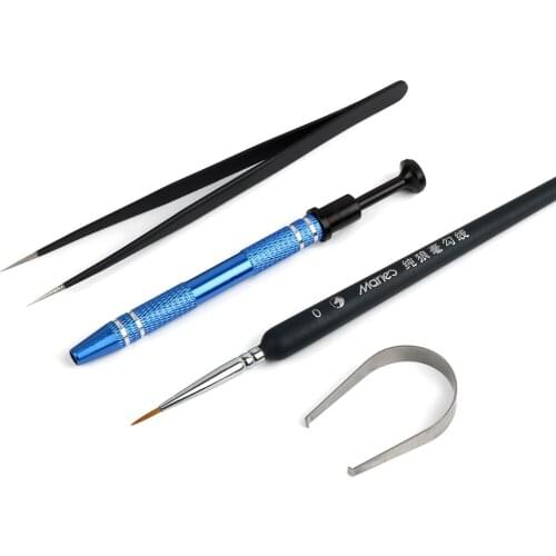 Metal Switch Clip Clamp Fountain Pen Tweezers Switch Puller Mechanical Keyboard Maintenance Tools