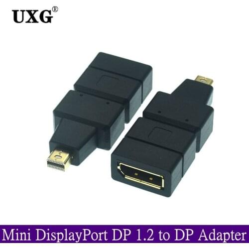 Mini Display Port DP 1.2v to DP Female Adapter Converter to Male 8K@60Hz DP Video For Laptop Computer Monitor Projector
