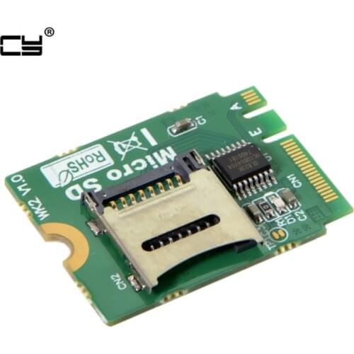 M2 NGFF key A.E WIFI Slot To Micro SD SDHC SDXC TF card Rearder T-Flash Card M.2 A+E Card Adapter Kit