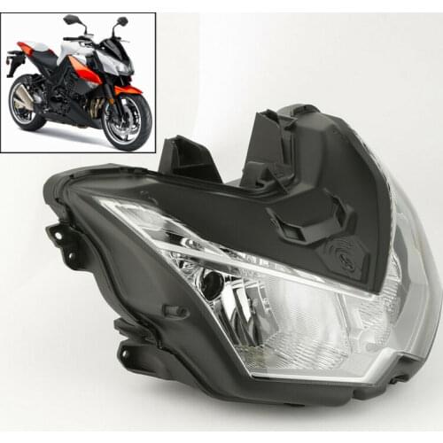 Motorcycle Black Front Headlight Head Light Lamp Assembly For Kawasaki Z1000 2010-2013 11 12