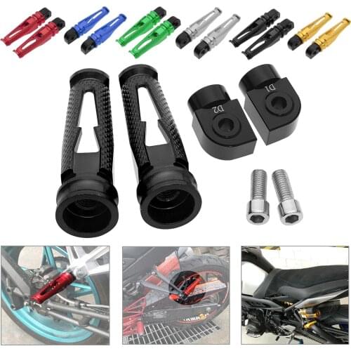 Foot Rests Pegs Passenger Foot Rests For Yamaha YZF R1 R6 R1M R1S Motorcycle Aluminum