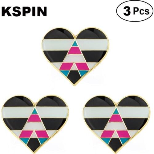Transgender Ally Flag Brooches Lapel Pin Flag badge Brooch Pins Badges