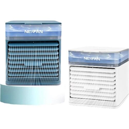 Air Cooler Fan Portable 3 Speed Aromatically Air Purification Air Conditioner Fan USB Mini Desktop Humidifier Air Purifier Fan