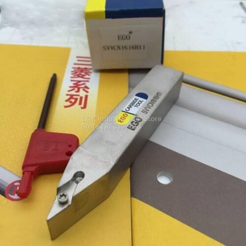 New Original EGO High Quality 72.5 Angle SVVCN1212F11 SVVCN1616H11 SVVCN2020K11 SVVCN2525M11 External Turning Toolholder