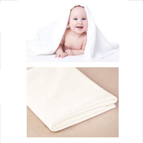 1Set Disposable White Microfiber Towel Cotton For Baby Bath Bathroom Face Hair Towel Kids Adults House Use