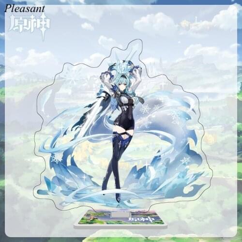 100 Styles of Genshin Impact New 16 Cm Bracket Decoration Keychain Desk Home Jewelry Gifts Wholesale