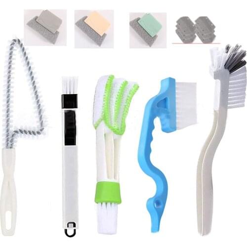 14-Pcs/Set Multifunctional Slit Groove Cleaning Window Slot Cleaning Brush
