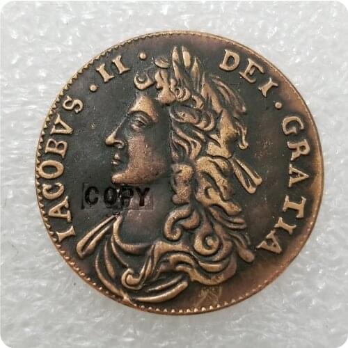 1685 Ireland Copper COIN COPY commemorative coins-replica coins medal coins collectibles
