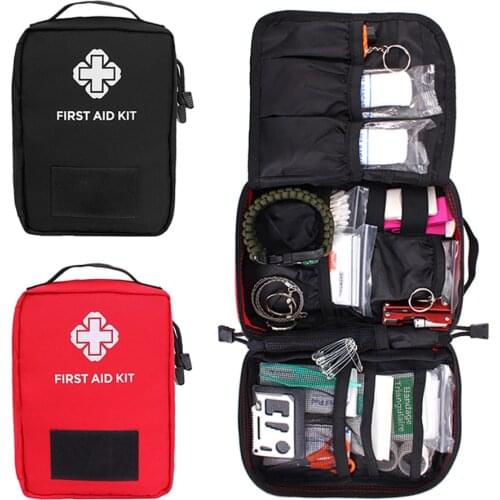 AIRSOFTA Medical First Aid Pouch Tactical MOLLE Portable Outdoor Travel Camping Kit Survive Bag Cover Hunting Emergency Pack