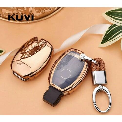 TPU key Case Cover Key Case Protective Shell Holder Fit for Mercedes Benz W204 W205 W212 C E S GLA Key Cover Case