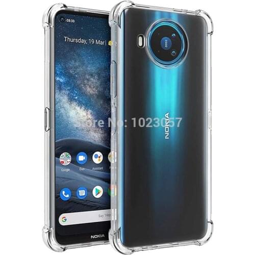 Case For Nokia 8.3 High Quality Soft Clear TPU Cover Shockproof Airbag Case Cover For Nokia 8.3 5G TA-1243 TA-1251