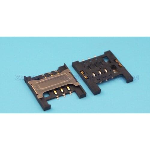10pcs/lot Sim Card Slot holder For Redmi 1S Lenovo A568t A788t A3000-H A5000 SIM Card Slot free shipping