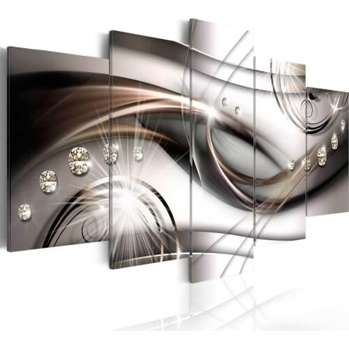 Picture-splendor Brown-200x100 cm