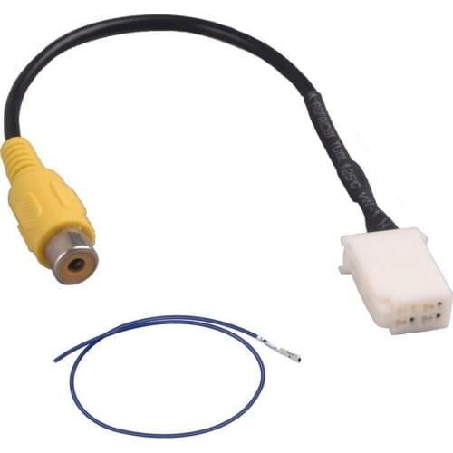 Car Navigation System Reversing Rear View Camera Adapter Cables for Mazda Atenza 6 CX-5