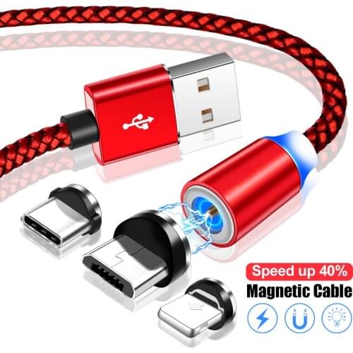 Micro USB Magnetic Type C Magnet Cord Connector USB Cell Phone Charger Cable for Huawei Samsung Xiaomi Redmi LG Nokia Asus HTC