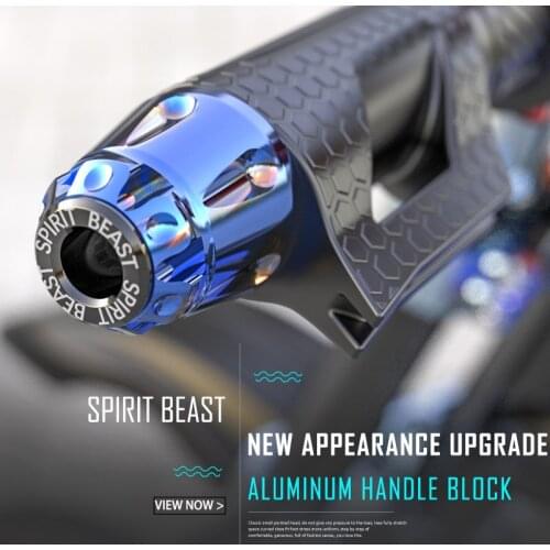 Spirit beast motorcycle put modified accessories universal handle plug motor handlebar balance block Motocross anti-fall block