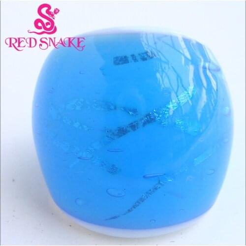 RED SNAKE Brand Fashion Ring Handmade Murano Glass Multifarious Rings RSMG0000#303
